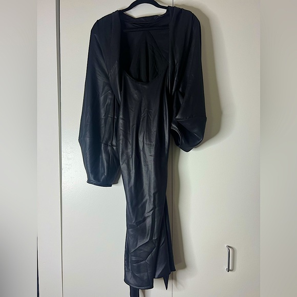 Max Azria Black Runway Dress - Picture 2 of 7